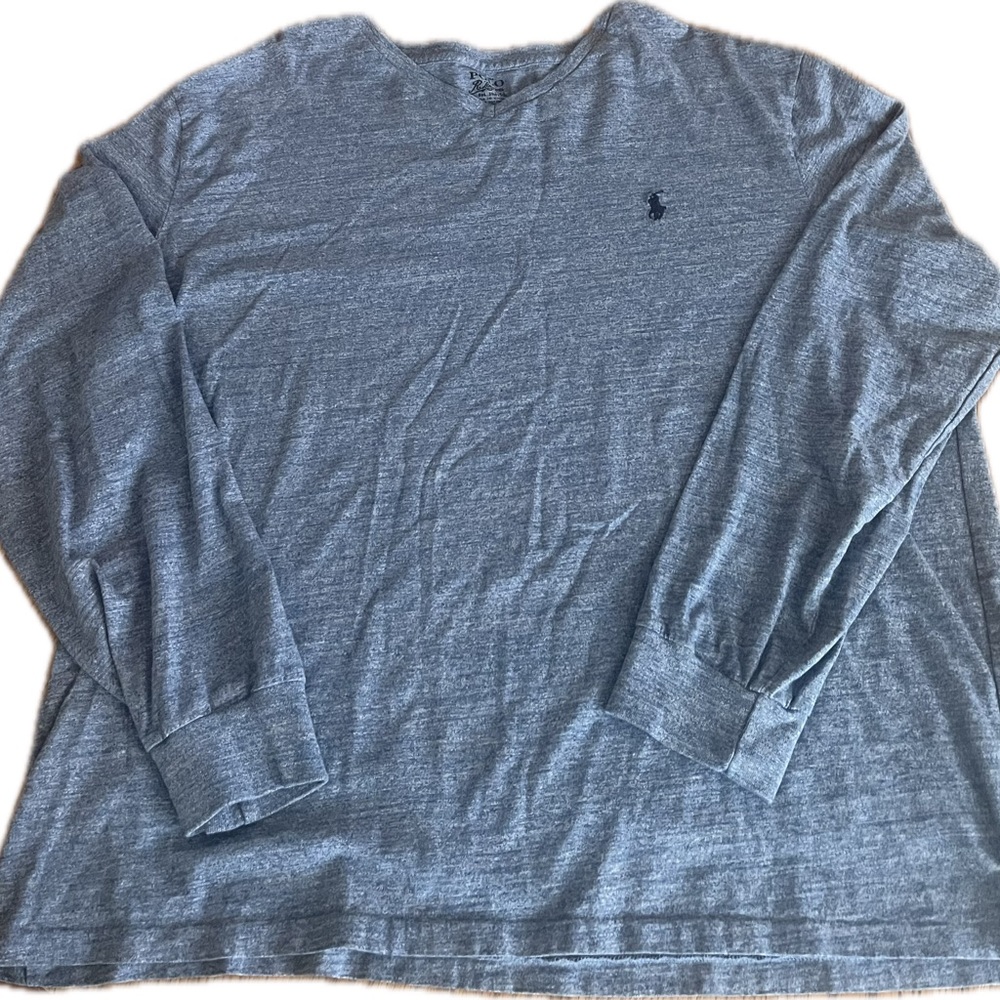 Polo Ralph Lauren V neck lightweight t shirt.